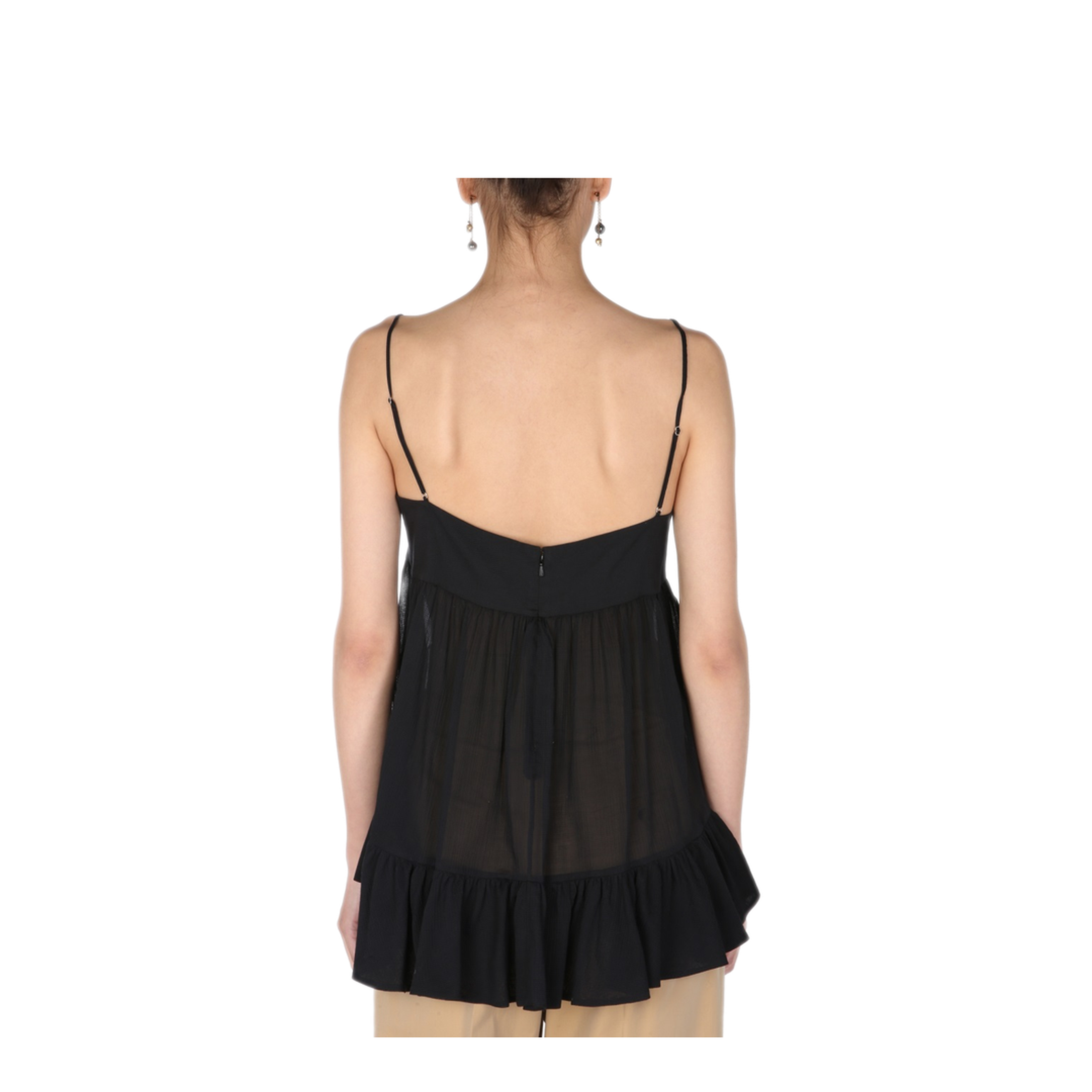 MAYFEYR - Alexander Mcqueen - Semi Transparent Top - 659288QAAAZ1000