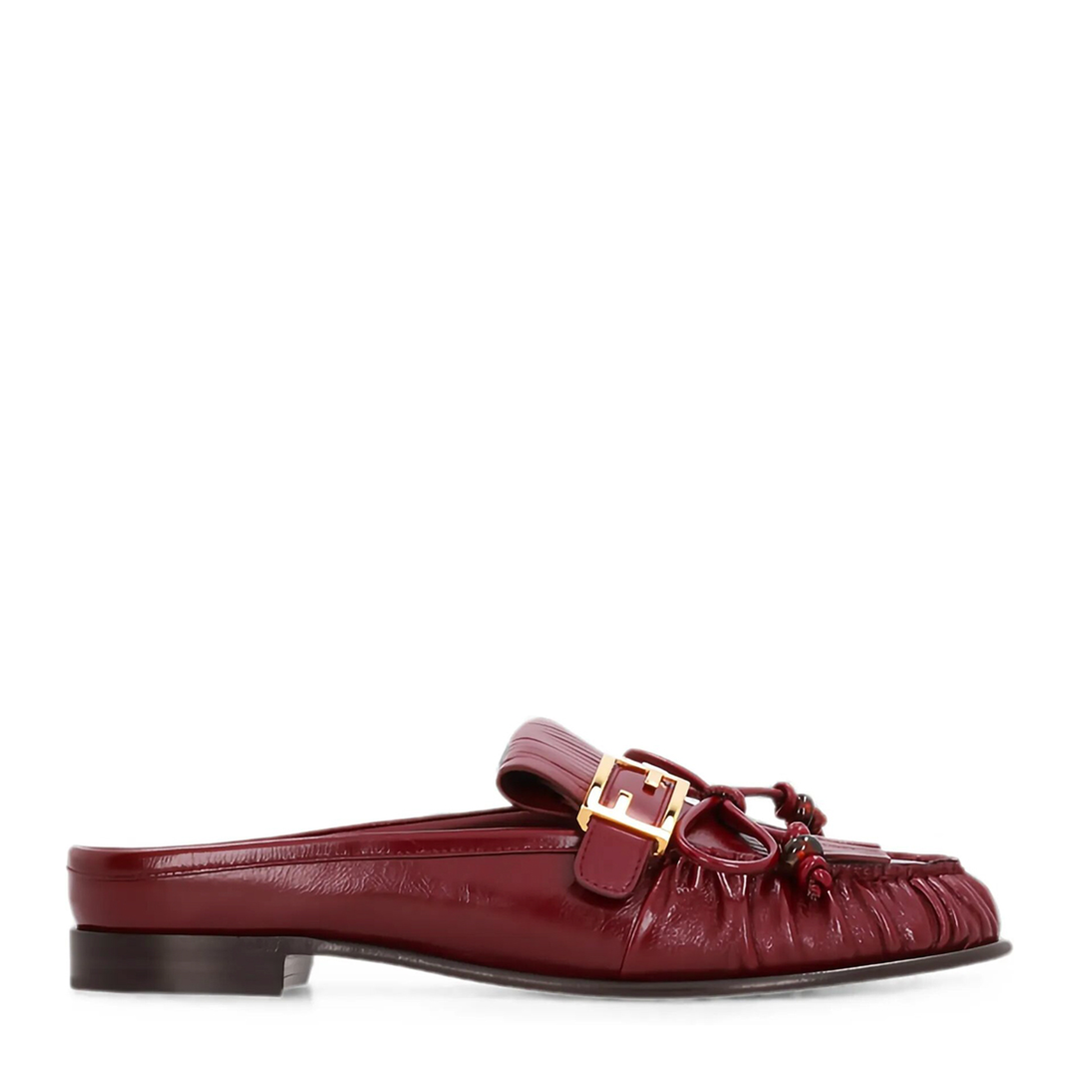 MAYFEYR - Fendi - Baguette Leather Sabots - 8R9011AY2M