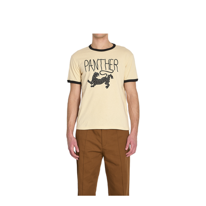 Beige Cotton T-Shirt