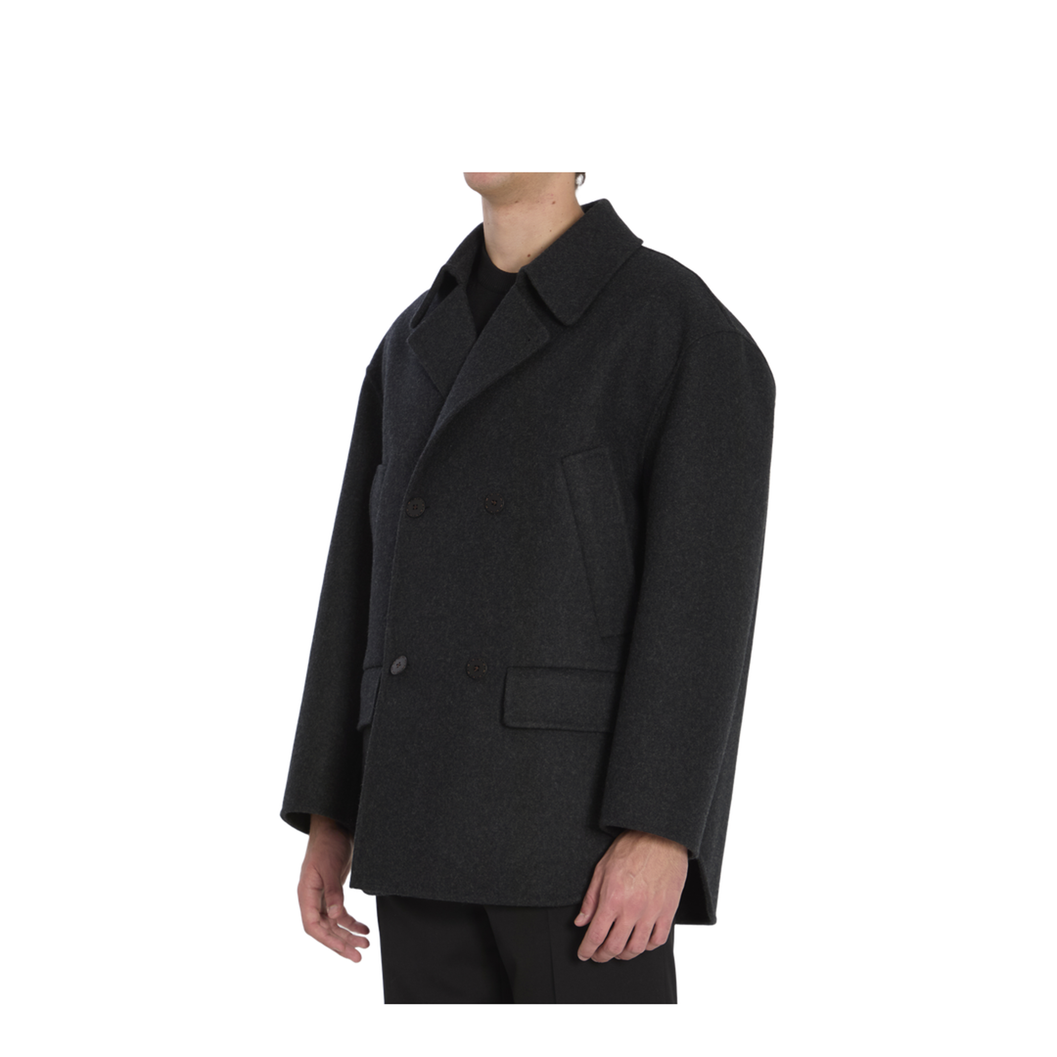 Coat Wool Black