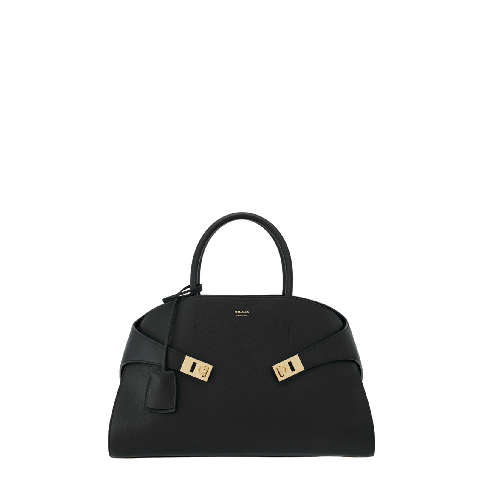Hug Medium Leather Handbag