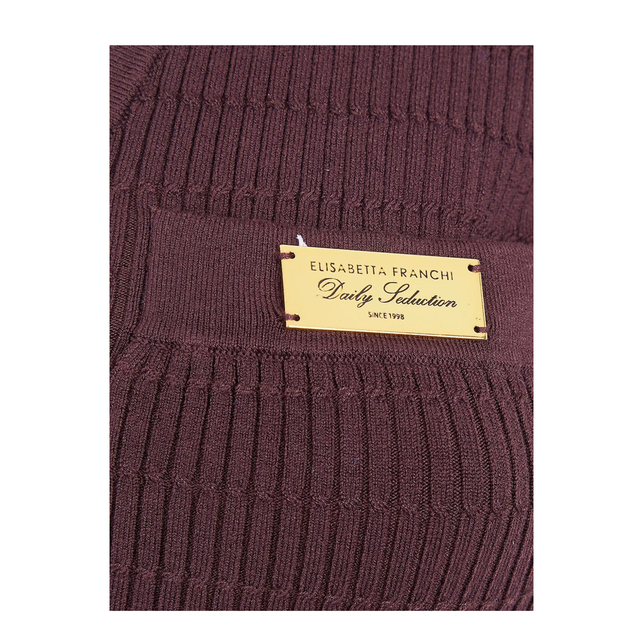 MAYFEYR - Elisabetta Franchi - Sweaters Brown - MK86B61E2644