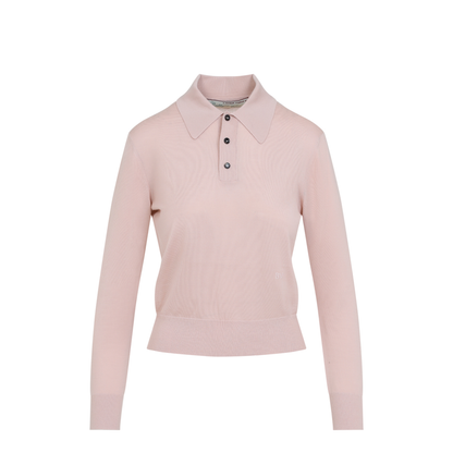MAYFEYR - Bottega Veneta - Long Sleeve Polo Top - 824248V4B705100