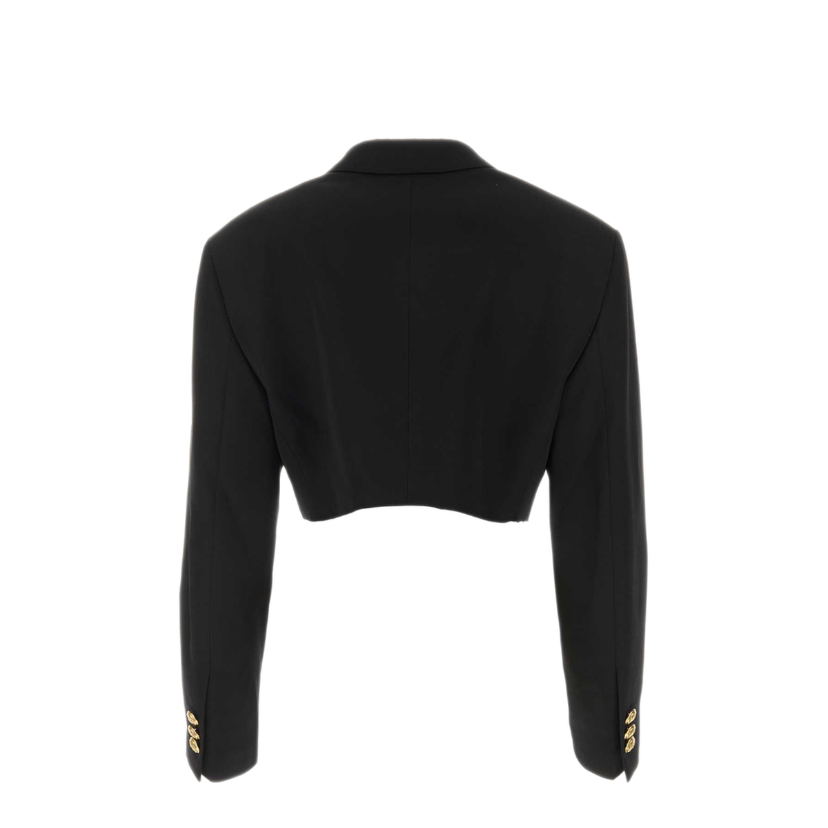 MAYFEYR - Palm Angels - Black Polyester Blend Boyfriend Blazer - PWEN032E23FAB0011076