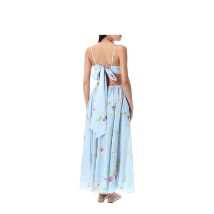 Lucky Printed Cotton Maxi Dress