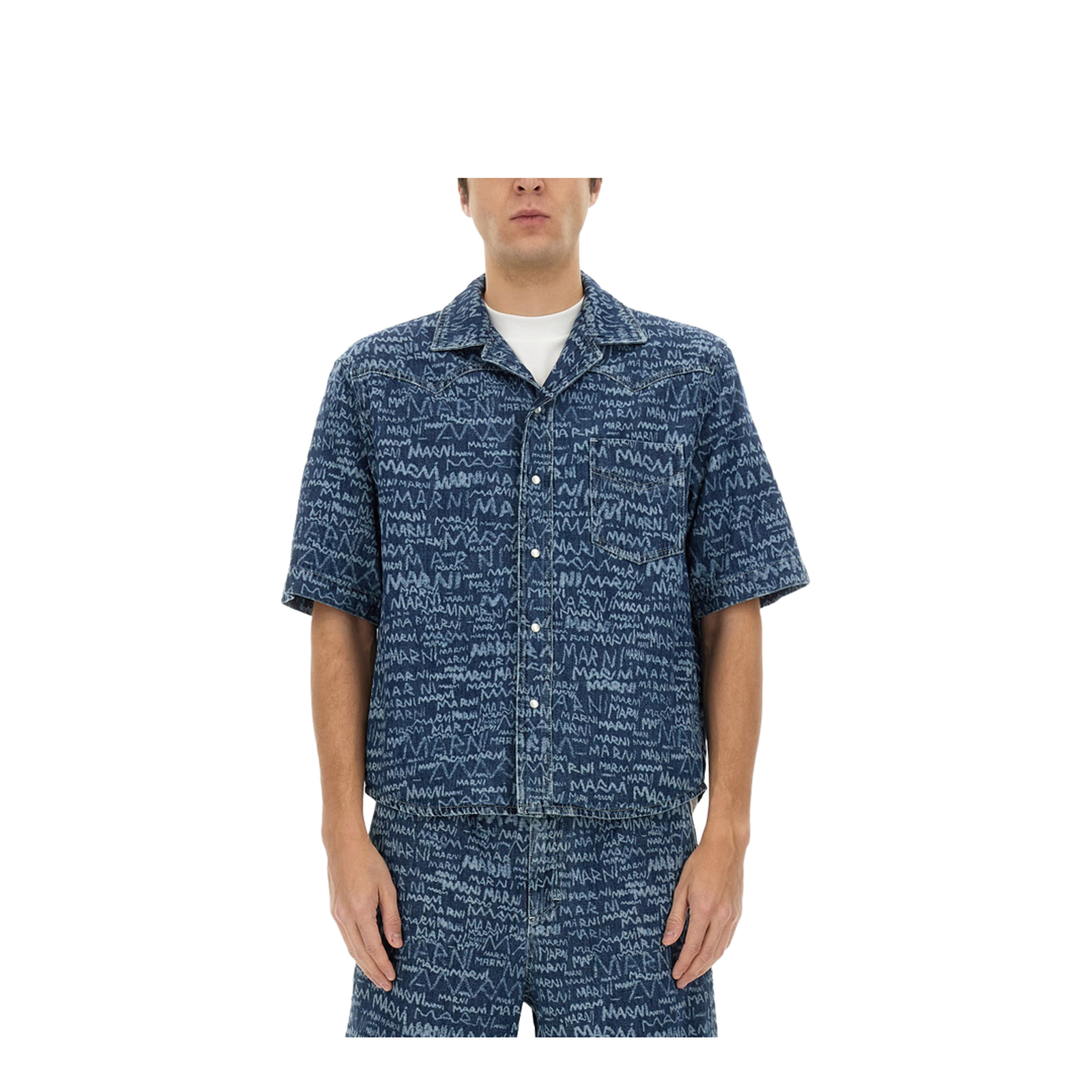 Denim Bowling Shirt