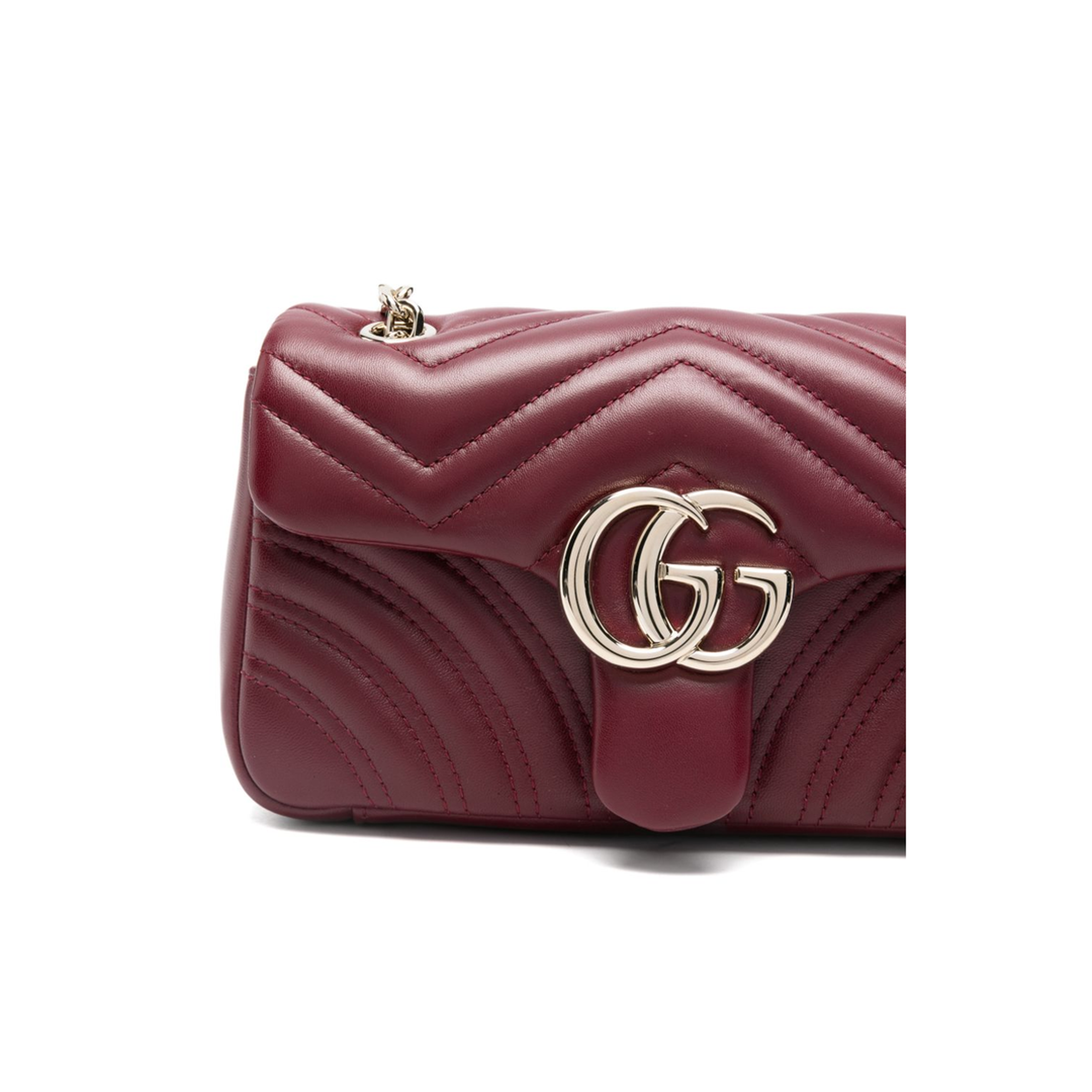 Small Shoulder Bag Red Leather