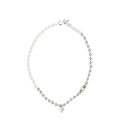 MAYFEYR - Alexander Mcqueen - Pearl Skull Necklace - 854564J161B1026