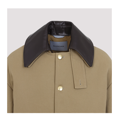 MAYFEYR - Balenciaga - Beige Short Peacoat - A001XVTRP159501
