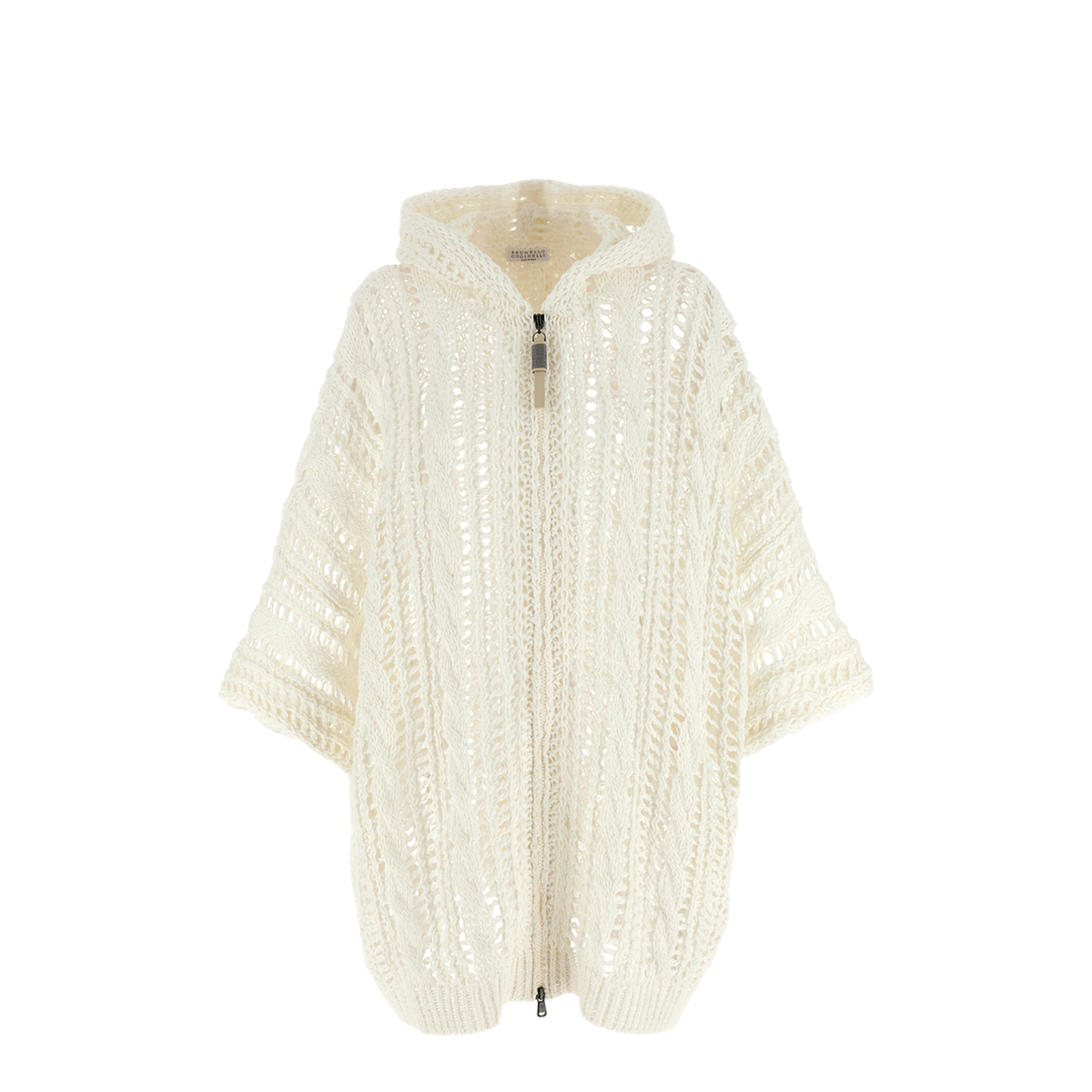 Cable & Mesh Cardigan