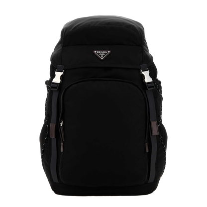 Black Canvas Backpack