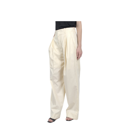 MAYFEYR - Bottega Veneta - Trousers Ivory - 793118V3Y607098