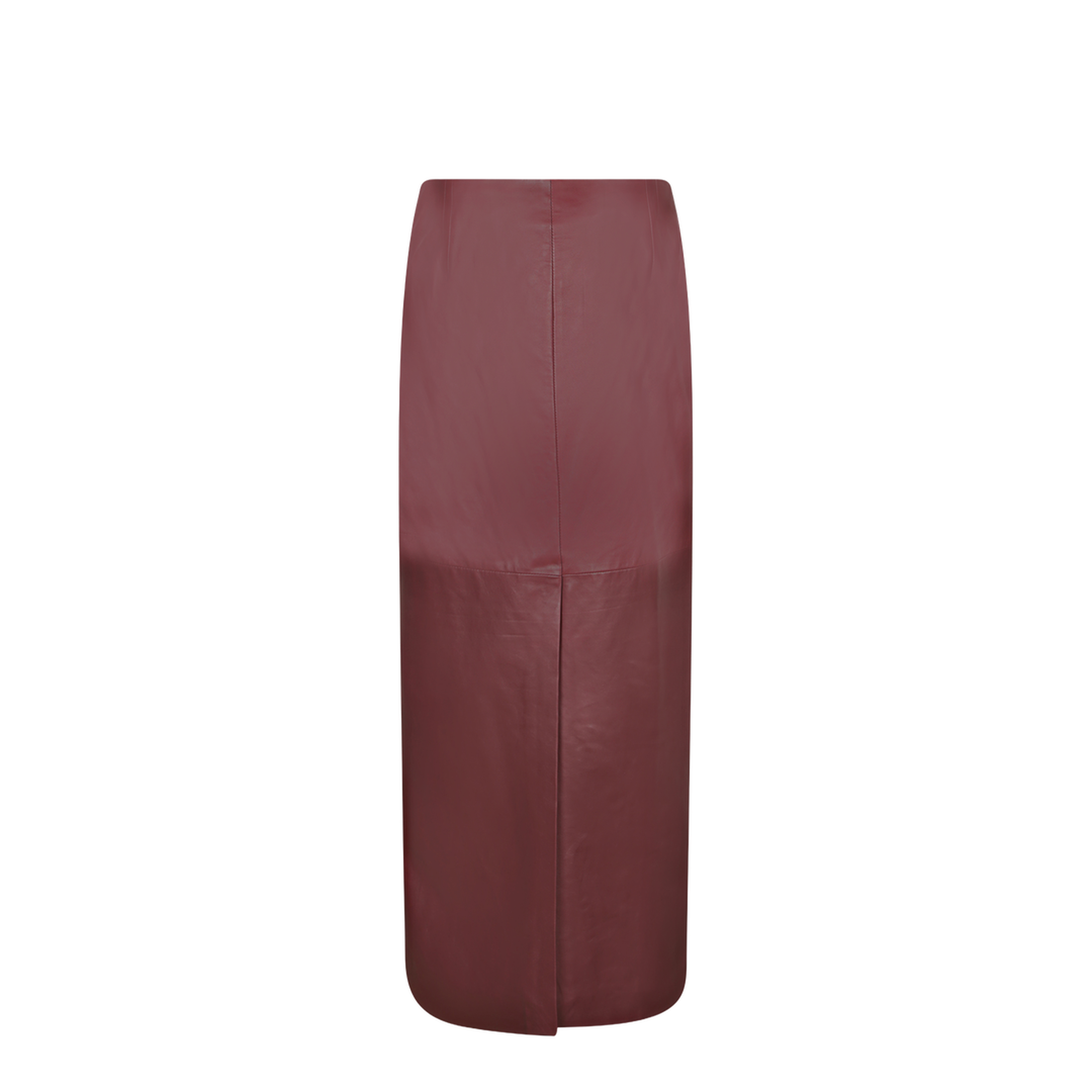 Crafted from high-quality soft leather. Epitomizes contemporary elegance. Pencil cut that flatters t