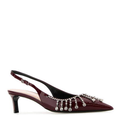 MAYFEYR - Gucci - Burgundy Leather Pumps - 805307BNC006207