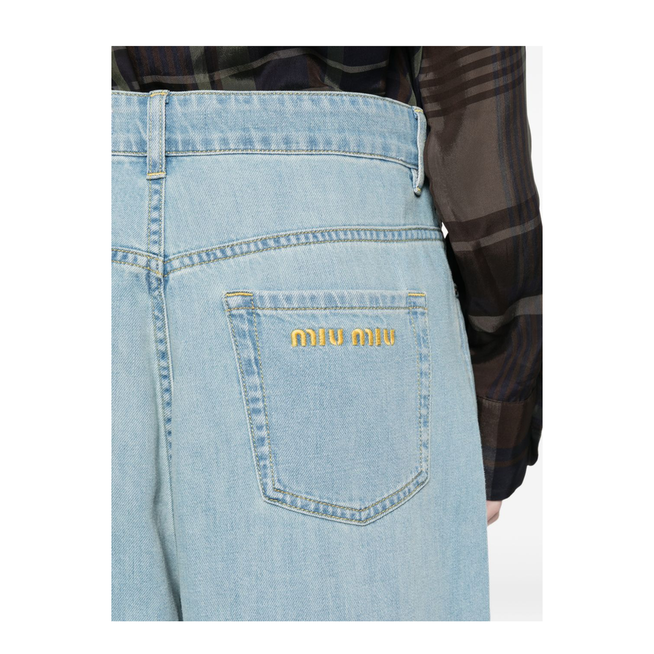 MAYFEYR - Miu Miu - Jeans Clear Blue - GWP3941823F0013