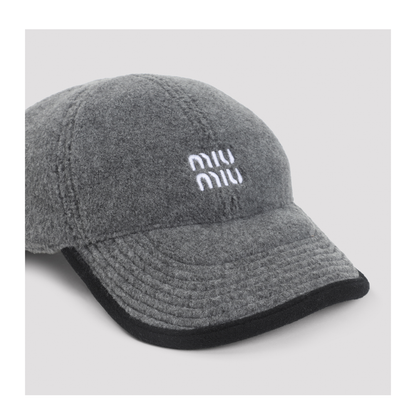 MAYFEYR - Miu Miu - Grey Hat - 5HC36915V3F0031