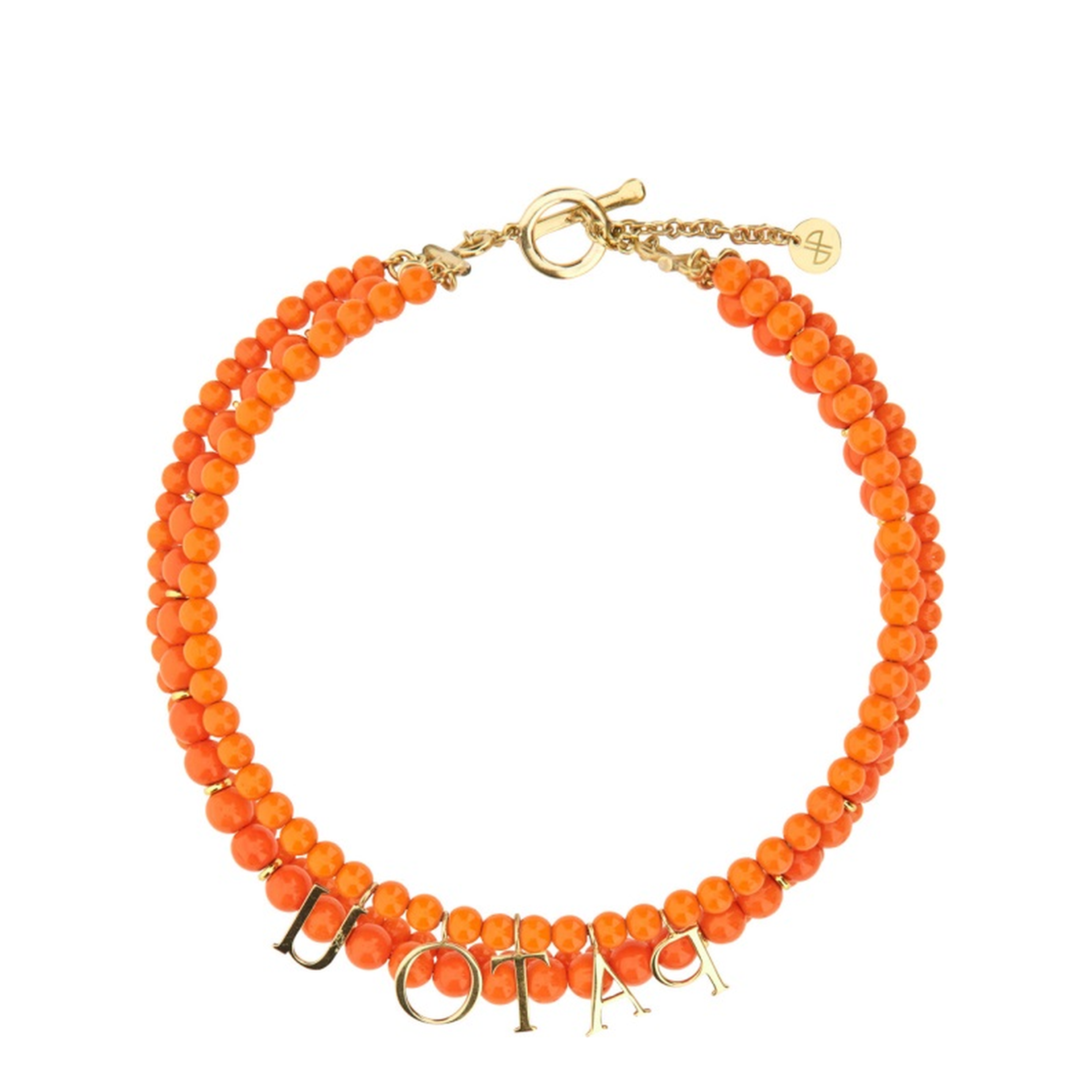 MAYFEYR - Patou - Glass And Brass Bead Necklace - JW1011004256O