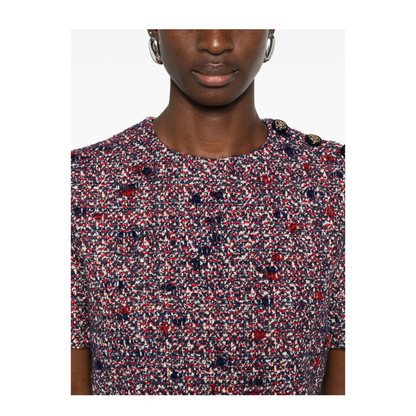 Bouclé Wool Short Jumpsuit