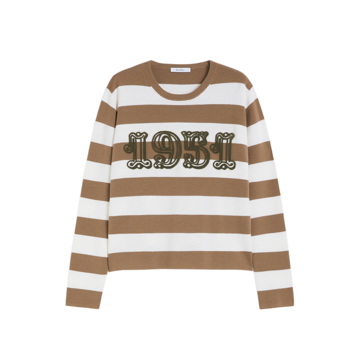 MAYFEYR - Max Mara - Wool Sweater With Embroidery - 2521366091600009