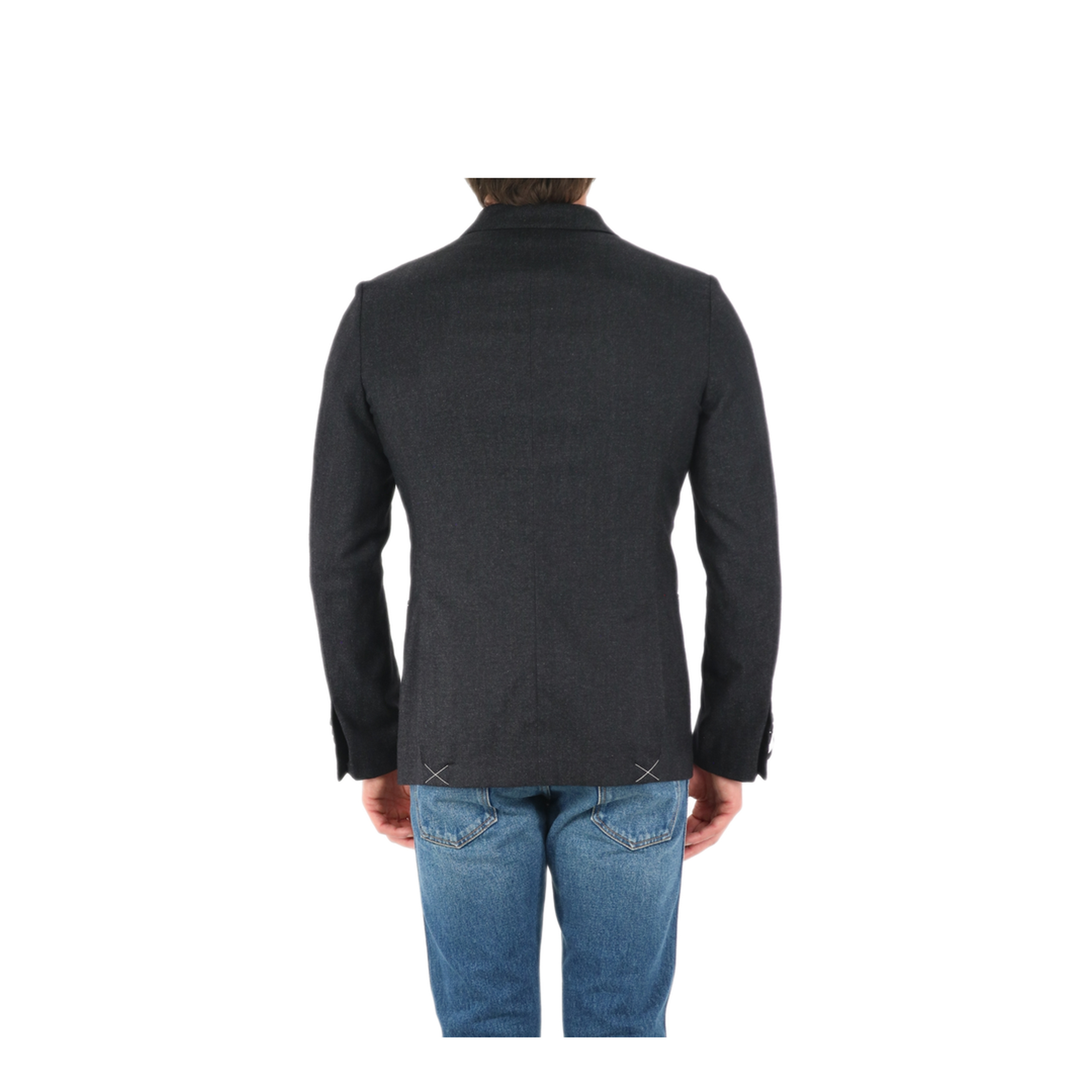 MAYFEYR - Tonello - Gray Double Breasted Jacket - 06GW0507164U900