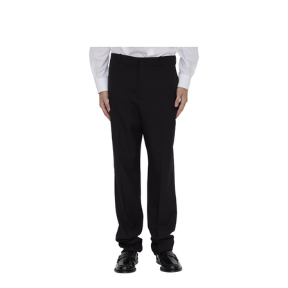 Wool Gabardine Trousers