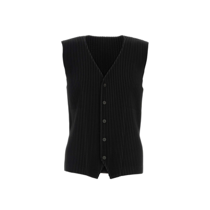 MAYFEYR - Bao Bao Issey Miyake - Basics Black Polyester Vest - HP68JE51115