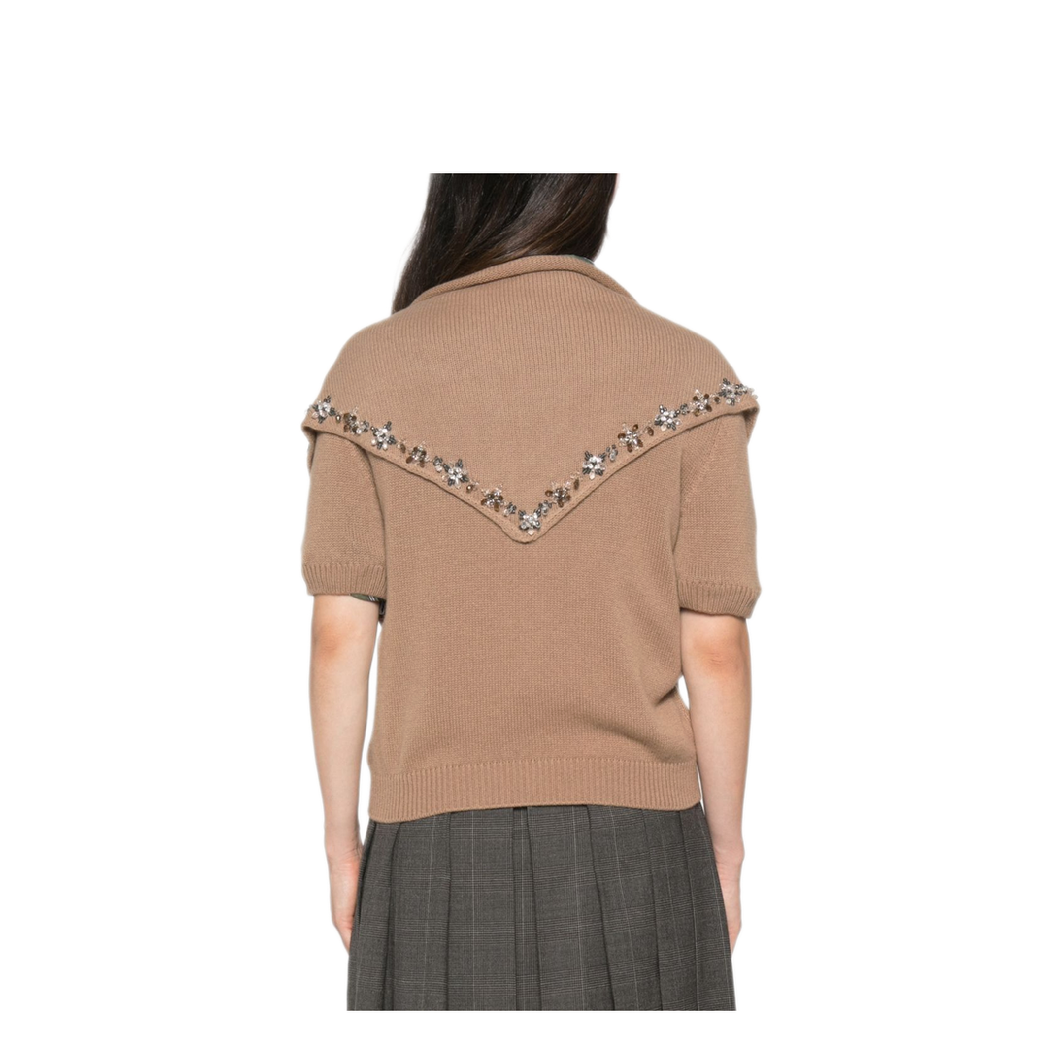 MAYFEYR - Prada - Sweaters Camel - P24D3G17E2F0040