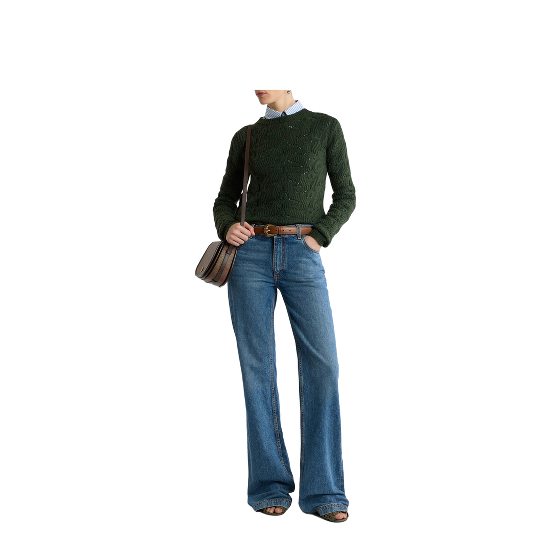 MAYFEYR - Etro - Wool-Blend Sweater With Paisley Detailing - WRKE0177AU12A