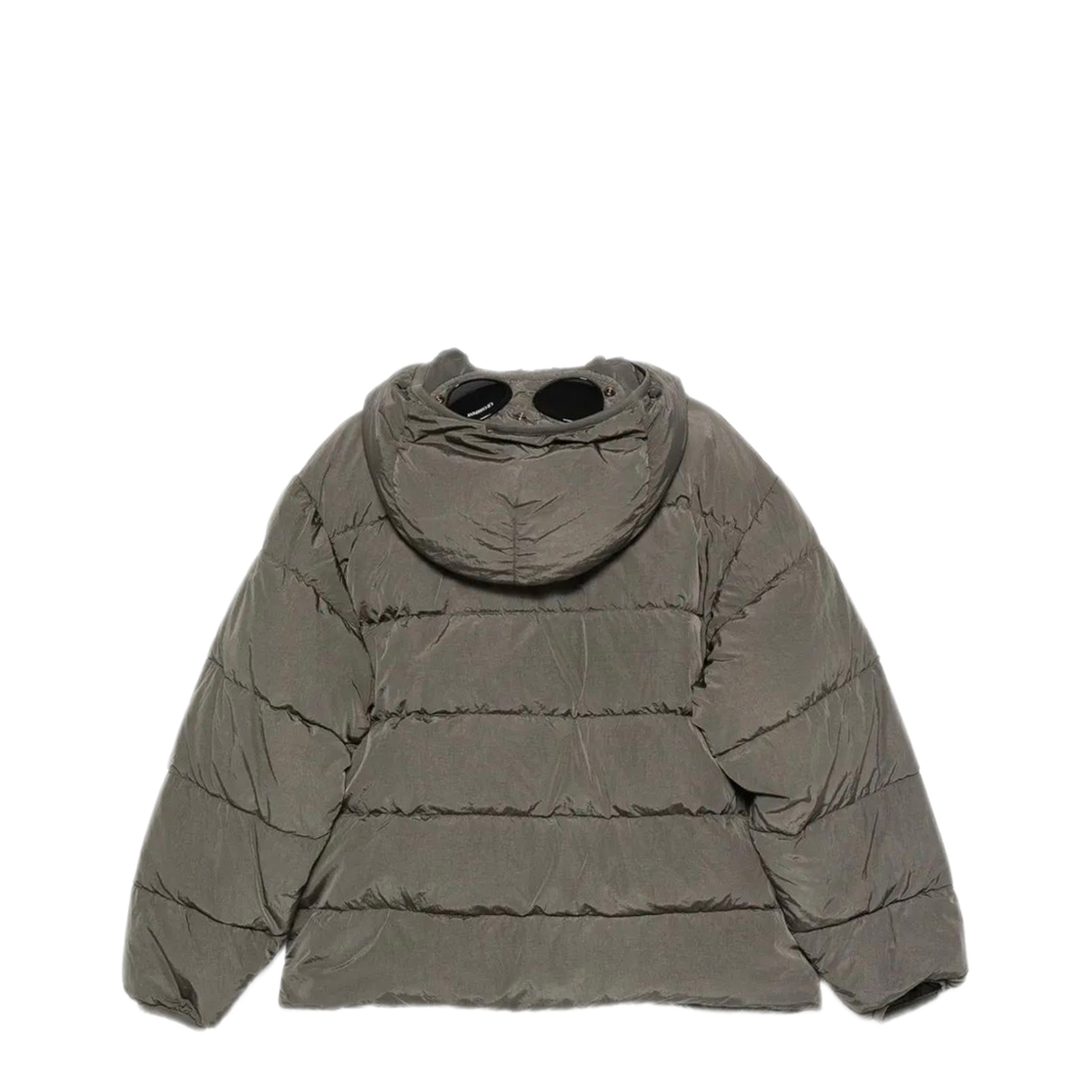 MAYFEYR - C.P. COMPANY KIDS - Hoodie Zipped Puffer Jacket - CUS01BL3C0031233