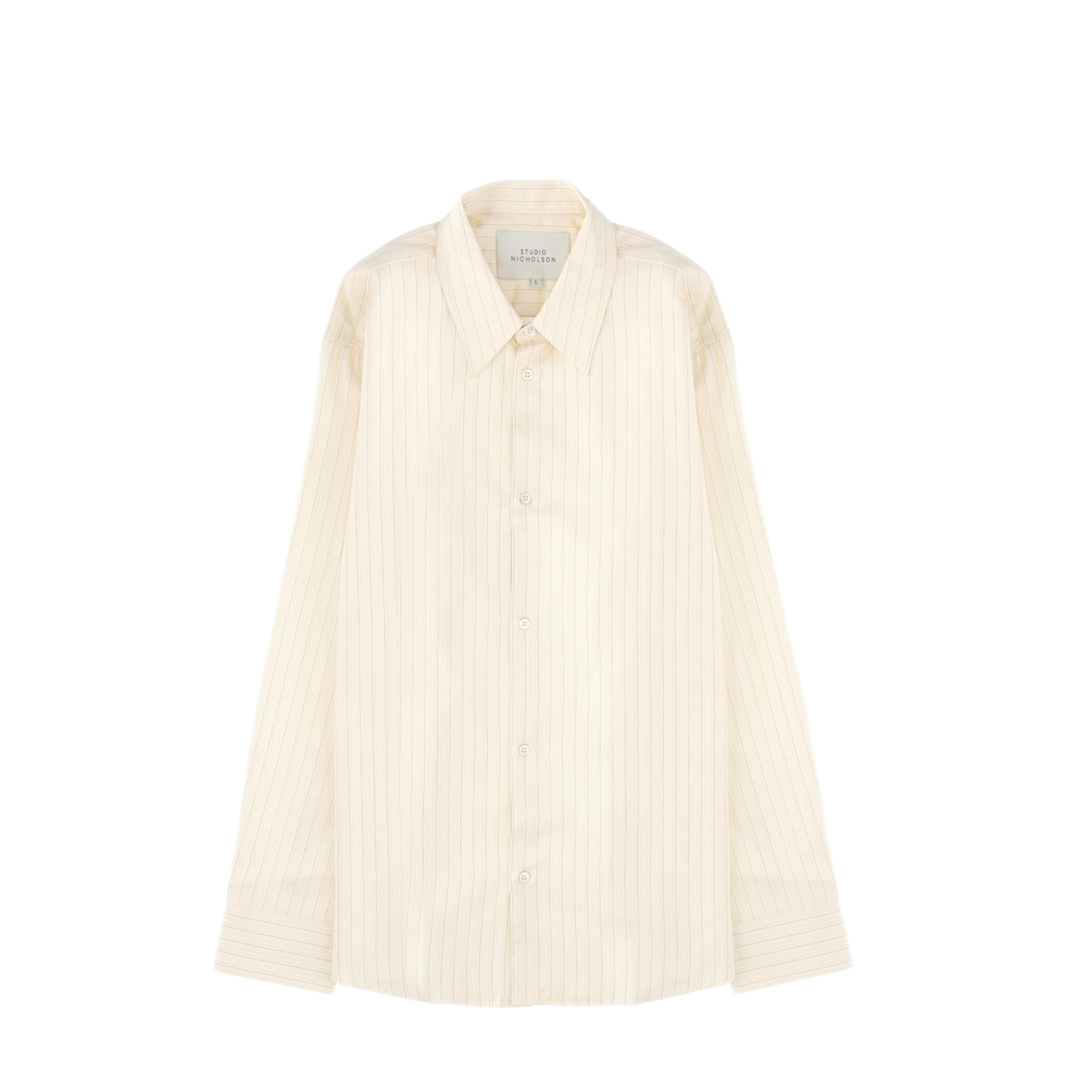 MAYFEYR - Studio Nicholson - View Shirt - VIEWSNM1126AMBERSTRIPE