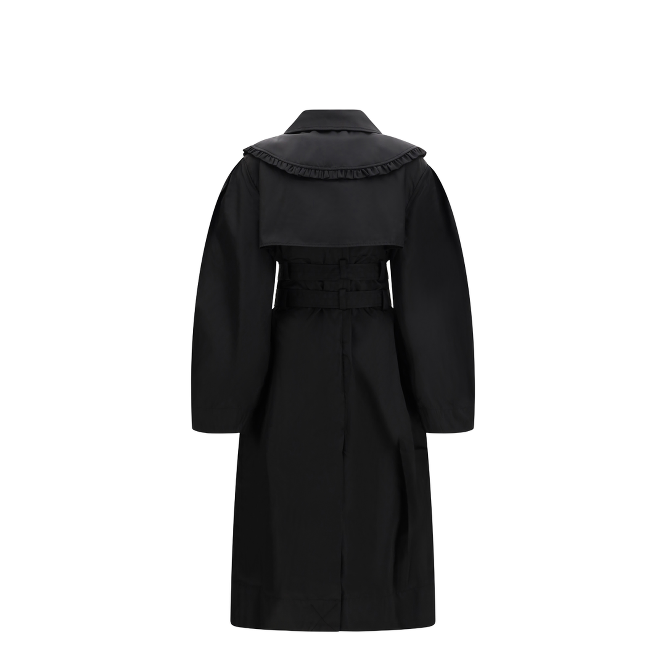 MAYFEYR - Ganni - Belted Double-Breasted Coat - A1010075