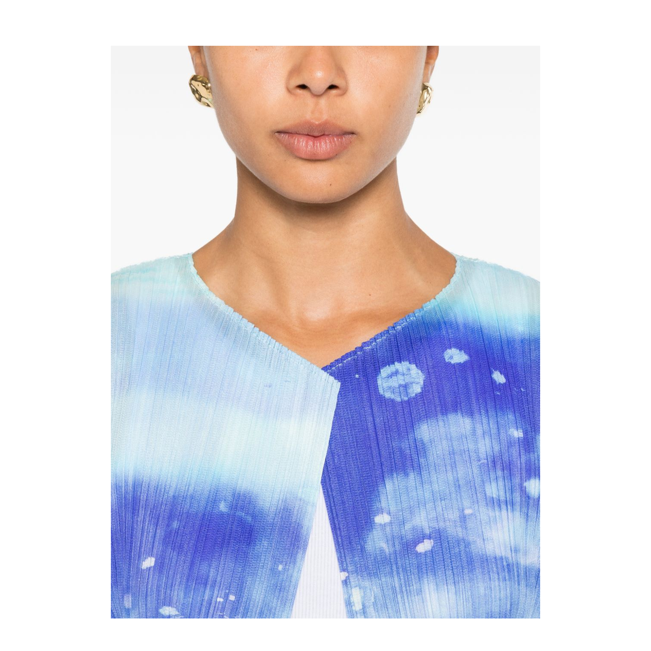 MAYFEYR - Pleats Please - Light Blue Sweaters - PP66JO71372