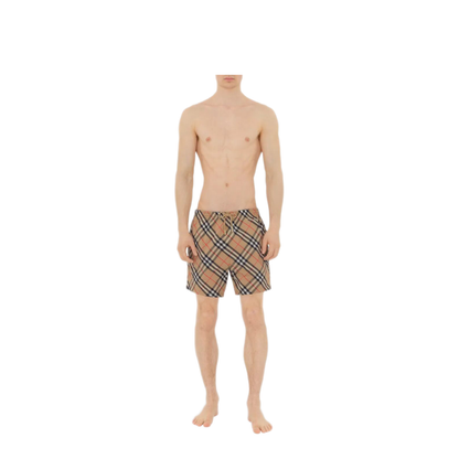 MAYFEYR - BURBERRY LONDON ENGLAND - Check Swim Shorts - 8087335