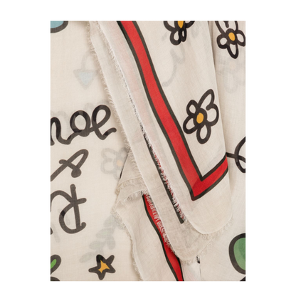 MAYFEYR - Faliero Sarti - To Be Happy Printed Stole - 22093100