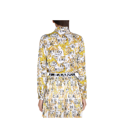 MAYFEYR - VERSACE JEANS COUTURE - Baroque Patterned Shirt - 74HAL201NS219G03