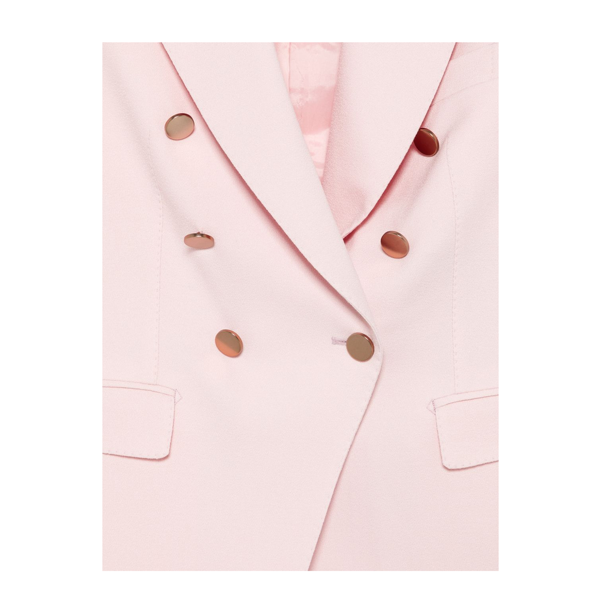 MAYFEYR - Tagliatore - Pink Double Breasted Button Dress - TALICYA10BAD190044Y1064