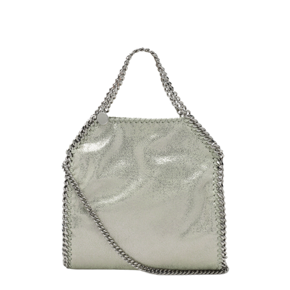 Mini Falabella Tote Bag in Light Lime Green