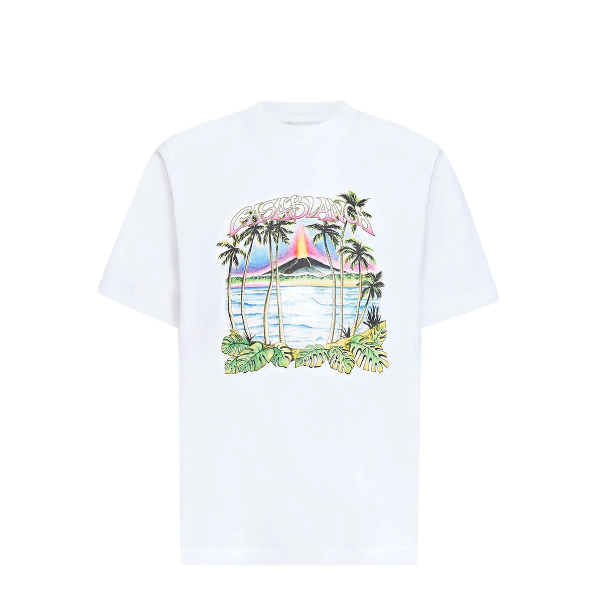 MAYFEYR - Casablanca - Volcano Print Logo T Shirt - MSP26JTS00122