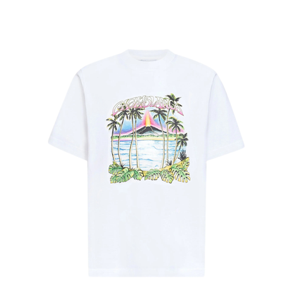 MAYFEYR - Casablanca - Volcano Print Logo T Shirt - MSP26JTS00122