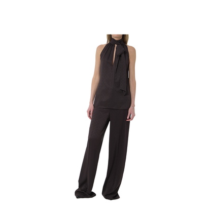 Silk Jacquard Pants