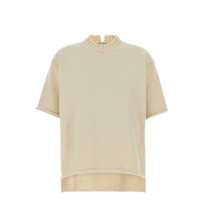 MAYFEYR - Bottega Veneta - Cream Wool Blend Oversized Sweater - A003N6V79S09709