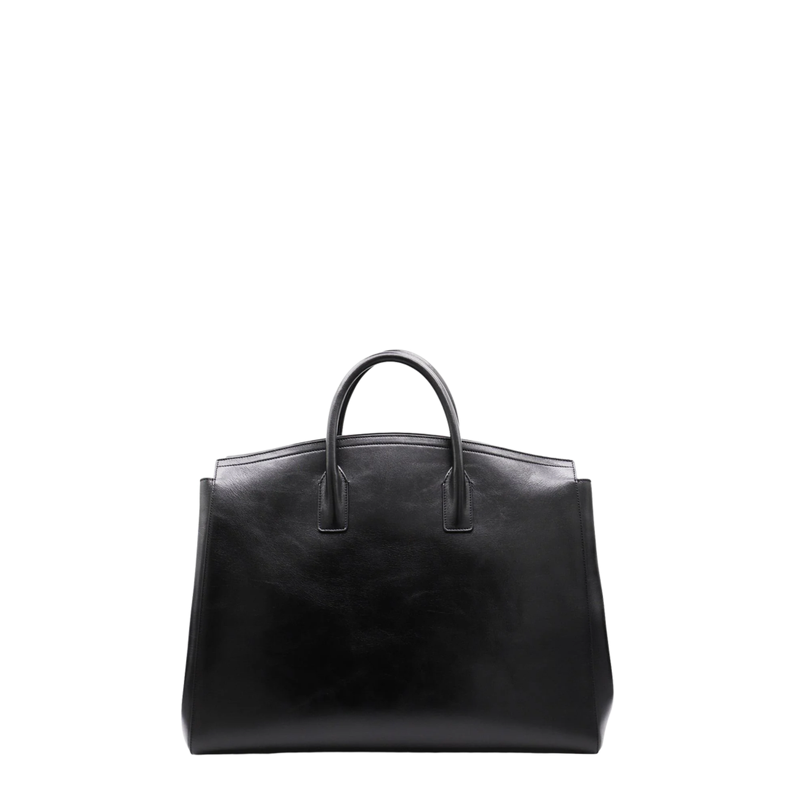 Black Leather Travel Bag