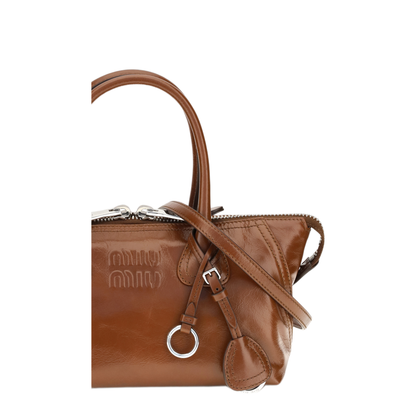 MAYFEYR - Miu Miu - Glossy Leather Handbag - 5BA338VOOO2A44F0BW5