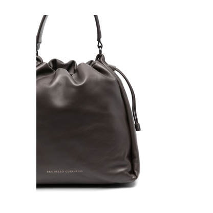 Bucket Mellow Leather Handbag