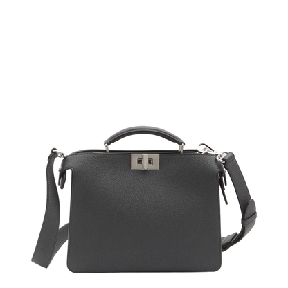 Peekaboo ISeeU Small Leather Gray