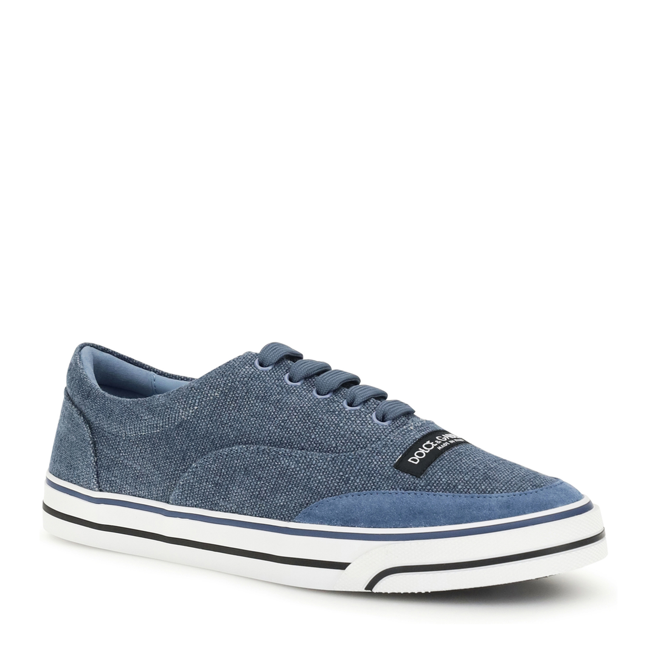 MAYFEYR - Dolce & Gabbana - Dg Sailing Linen Sneakers - CS2399A03328S980
