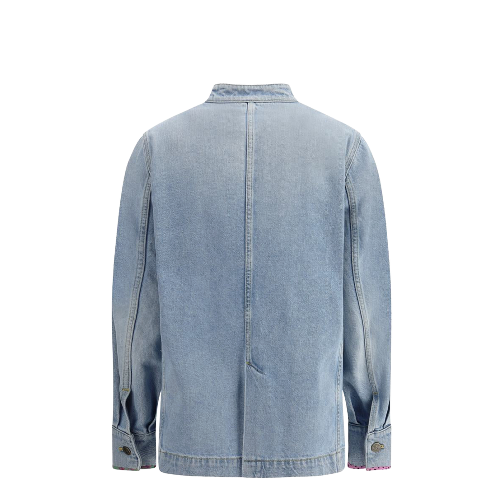 Denim Jacket With Embroidery