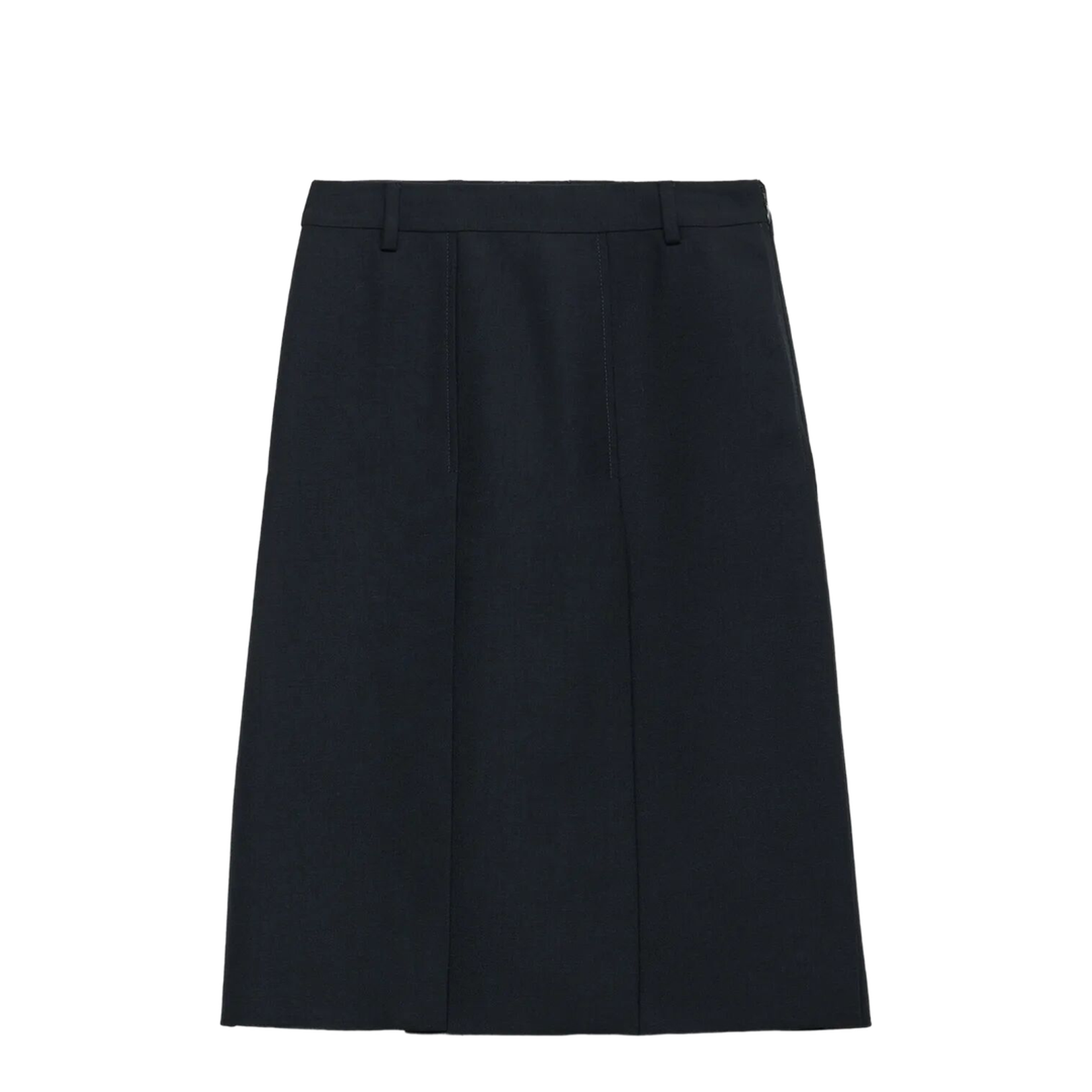 Slited Midi Skirt