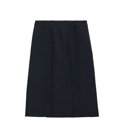 Slited Midi Skirt