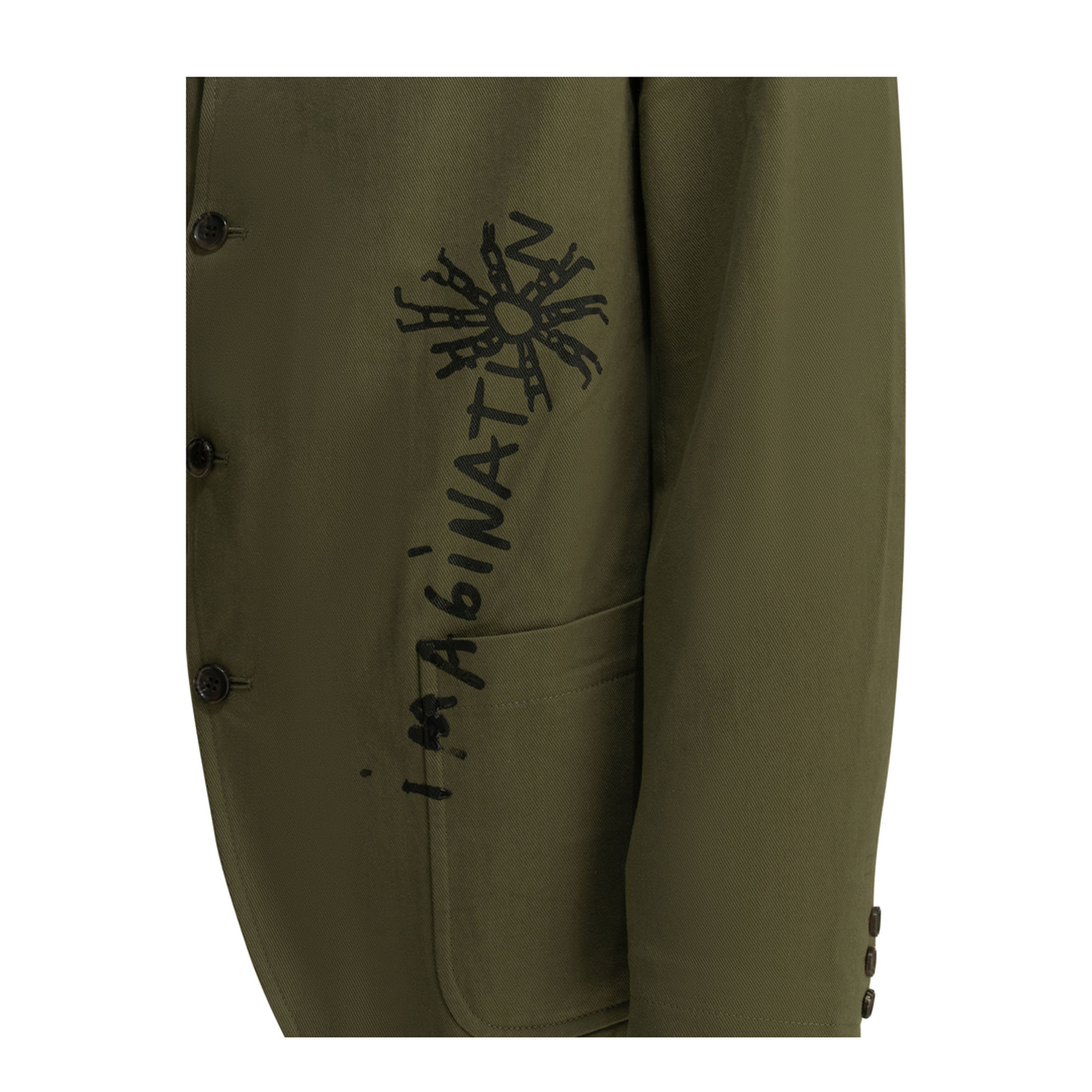 MAYFEYR - Comme Des Garcons - Printed Blazer - FQJ506S262KHAKI